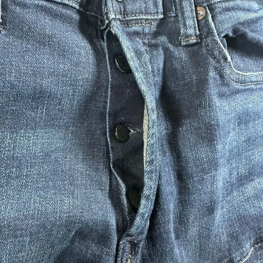 Polo Ralph Lauren Sullivan Slim Biker Style Jeans Dark Wash Button Fly